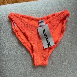Hunza G Orange Bikini Bottoms